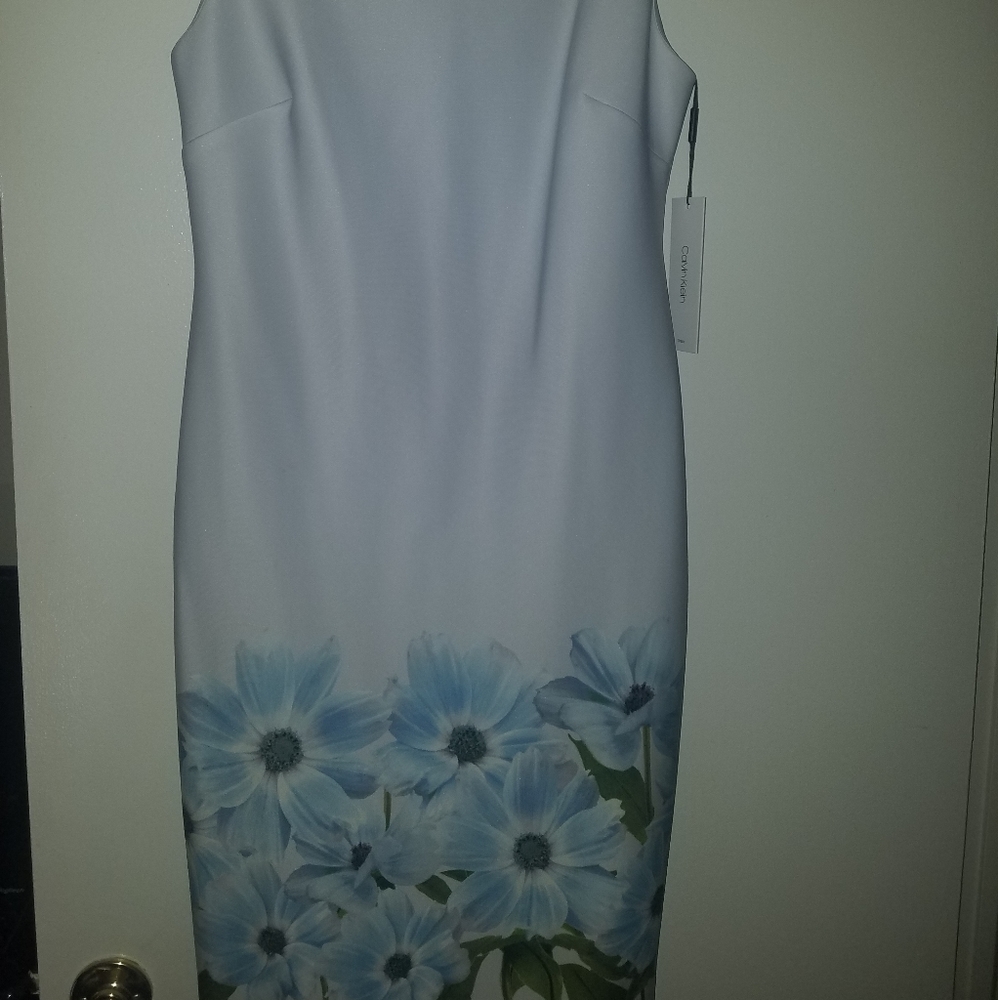 Dress with flowers